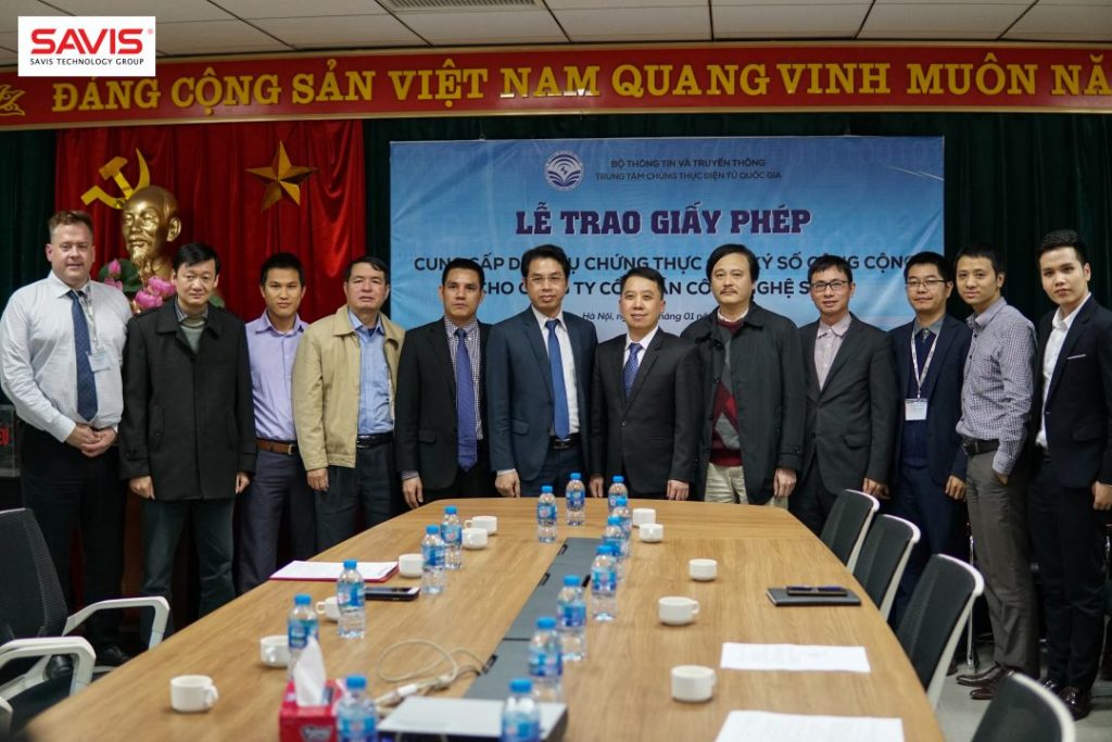 SAVIS trở thành đơn vị thứ 10 được cấp giấy phép Cung cấp dịch vụ Chứng thực chữ ký số công cộng tại Việt Nam