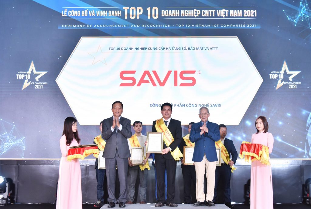 SAVIS - TOP 10 doanh nghiệp Công nghệ thông tin hàng đầu Việt Nam, năm thứ hai liên tiếp