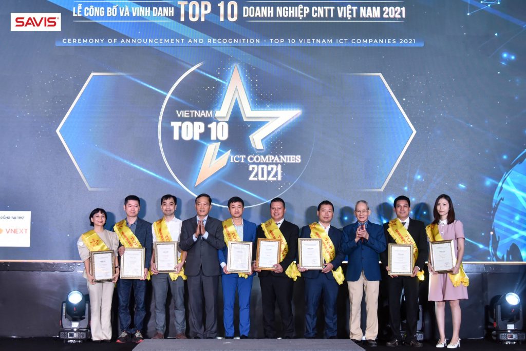 SAVIS - TOP 10 doanh nghiệp Công nghệ thông tin hàng đầu Việt Nam, năm thứ hai liên tiếp