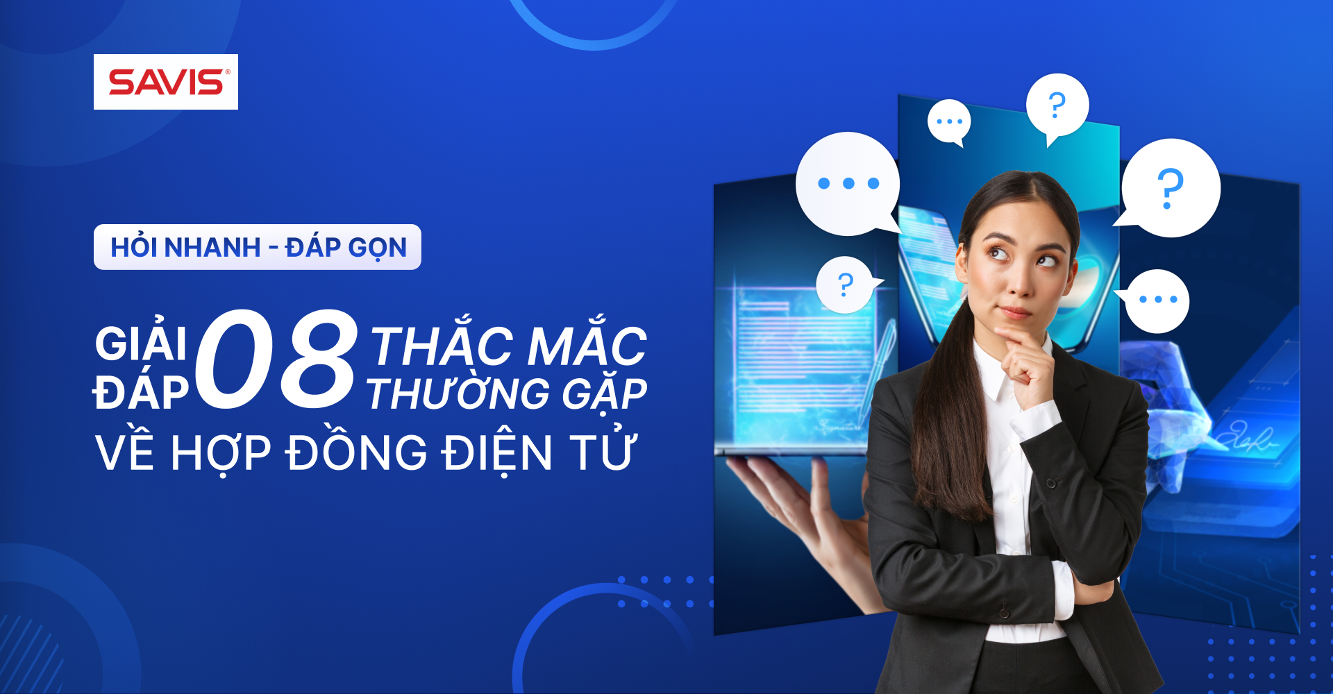 Giải đáp 08 thắc mắc thường gặp về hợp đồng điện tử