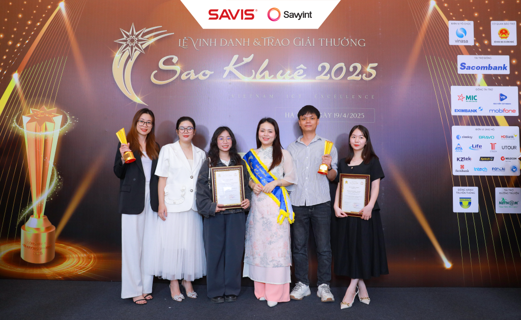 SAVIS và SAVYINT có 3 chiến thắng tại Sao Khuê 2025, Trusted Archive được xếp hạng 5 sao 10 IMGL0537 Savyint Savis