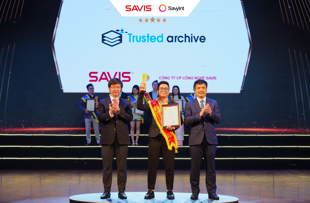 SAVIS và SAVYINT có 3 chiến thắng tại Sao Khuê 2025, Trusted Archive được xếp hạng 5 sao 5 bo