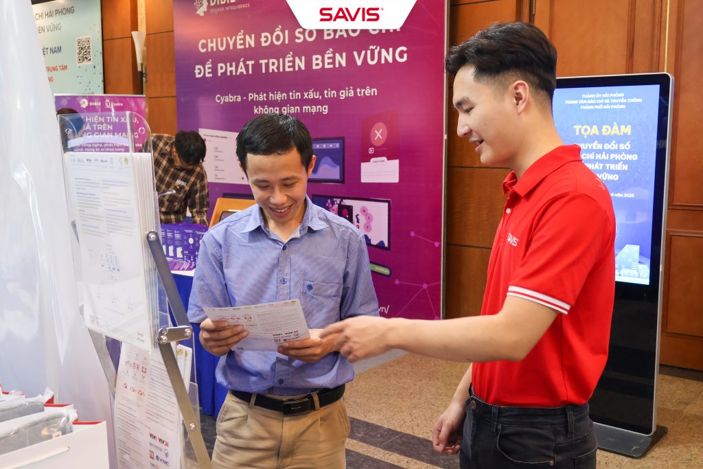 Tiên phong ứng dụng AI, SAVIS đồng hành cùng chuyển đổi số báo chí - truyền hình thành phố Hải Phòng 8 Savis June 6th 08