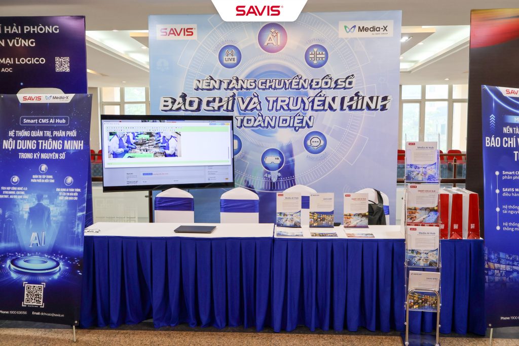 Tiên phong ứng dụng AI, SAVIS đồng hành cùng chuyển đổi số báo chí - truyền hình thành phố Hải Phòng 2 Savis June 6th 10