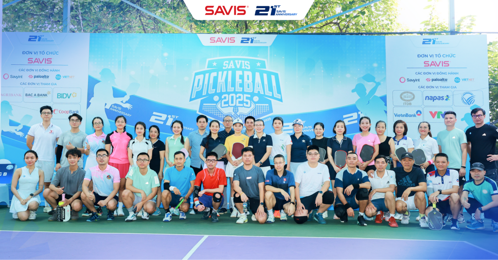 SAVIS 21 NĂM: GIẢI SAVIS PICKLEBALL 2025 LẦN ĐẦU ĐƯỢC TỔ CHỨC 1 SAVIS 21 NĂM GIẢI SAVIS PICKLEBALL 2025 LẦN ĐẦU ĐƯỢC TỔ CHỨC