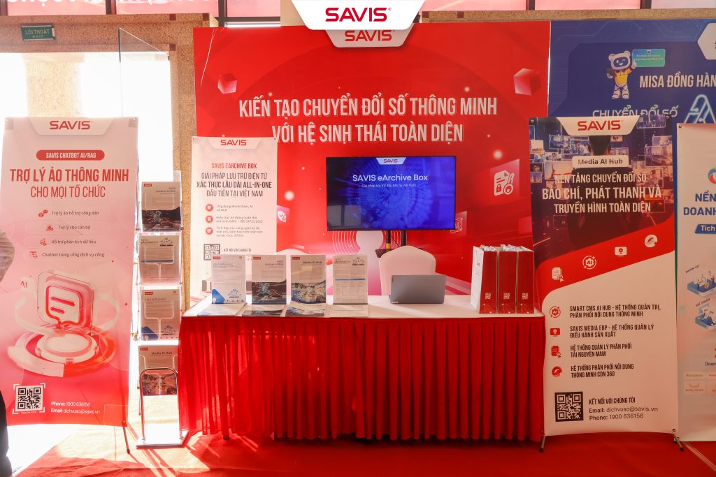 SAVIS giới thiệu hệ sinh thái chuyển đổi số toàn trình tại Ngày Chuyển đổi số Bắc Ninh 2025 8 SAVIS BN 36