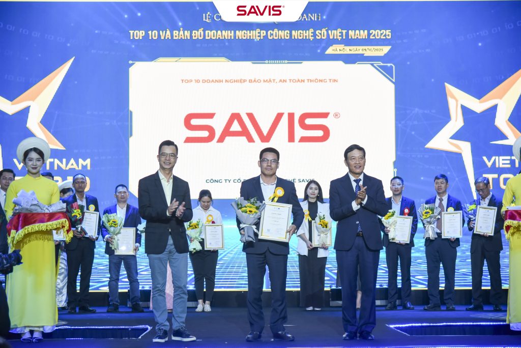 SAVIS là doanh nghiệp TOP 10 đầu tàu về cung cấp dịch vụ, giải pháp Chuyển đổi số, Tài chính - Ngân hàng, Bảo mật - An toàn thông tin 4 SAVIS la doanh nghiep TOP 10 dau tau ve cung cap dich vu giai phap Chuyen doi so Tai chinh Ngan hang Bao mat An toan thong tin 5 1