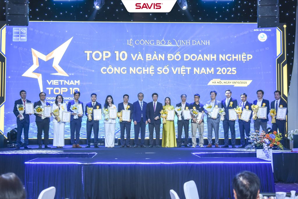 SAVIS là doanh nghiệp TOP 10 đầu tàu về cung cấp dịch vụ, giải pháp Chuyển đổi số, Tài chính - Ngân hàng, Bảo mật - An toàn thông tin 10 SAVIS la doanh nghiep TOP 10 dau tau ve cung cap dich vu giai phap Chuyen doi so Tai chinh Ngan hang Bao mat An toan thong tin 8