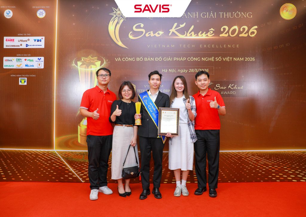 SAVIS MRP AI gianh Giai thuong Sao Khue 2026 2