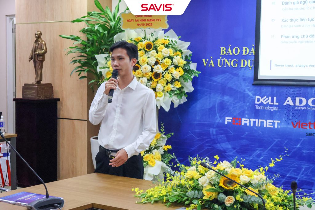 SAVIS mang kien truc Zero Trust va tri tue nhan tao AI vao bai toan bao ve nen tang so cua Dai Truyen hinh Viet Nam 3