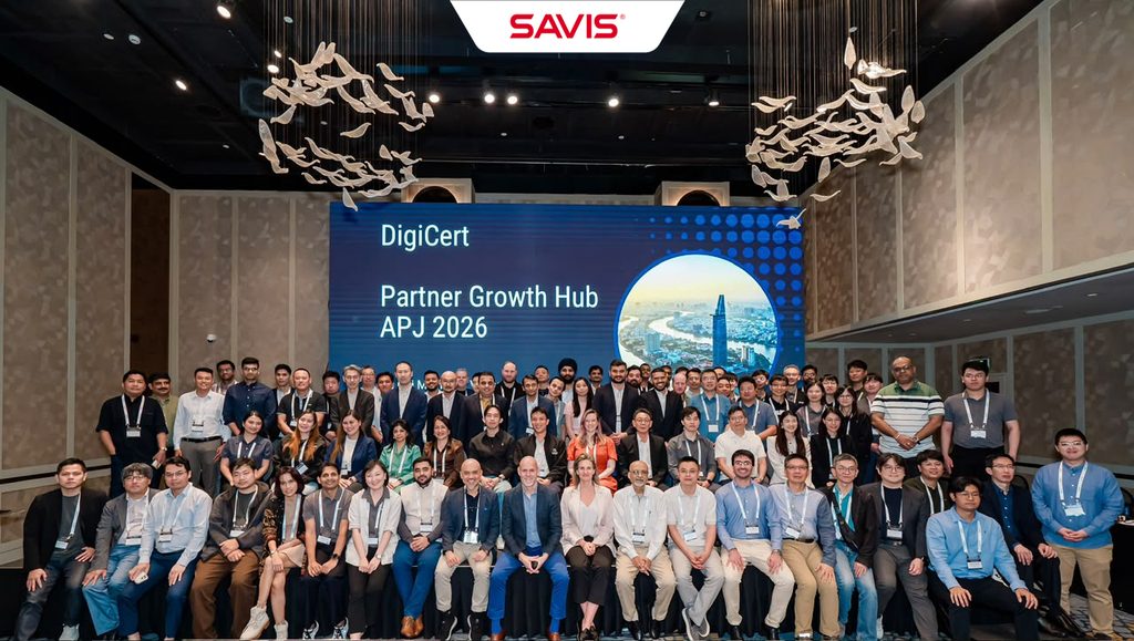 SAVIS tham gia DigiCert Partner Growth Hub 2026 – Tăng cường Niềm tin số (Digital Trust) trong kỷ nguyên AI và hậu lượng tử 3 SAVIS tham gia DigiCert Partner Growth Hub 2026 – Tang cuong Niem tin so Digital Trust trong ky nguyen AI va hau luong tu 1