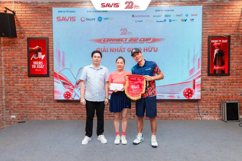 SAVIS 22 NĂM: CONNECT 22 CUP PICKLEBALL TOURNAMENT 2026 1 SAVIS 22 NAM CONNECT 22 CUP PICKLEBALL TOURNAMENT 2026 1