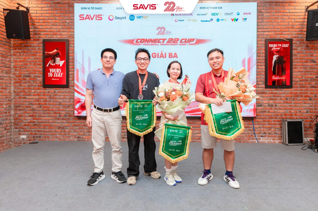 SAVIS 22 NĂM: CONNECT 22 CUP PICKLEBALL TOURNAMENT 2026 3 SAVIS 22 NAM CONNECT 22 CUP PICKLEBALL TOURNAMENT 2026 3