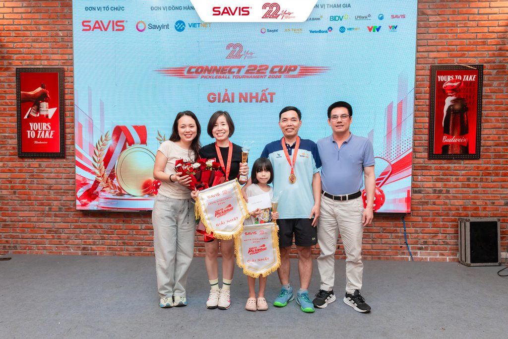 SAVIS 22 NĂM: CONNECT 22 CUP PICKLEBALL TOURNAMENT 2026 4 SAVIS 22 NAM CONNECT 22 CUP PICKLEBALL TOURNAMENT 2026 4