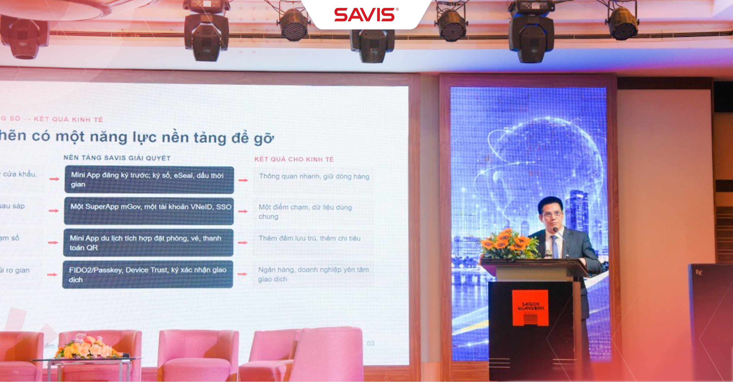 SAVIS chia se ve nen tang tin cay cho kinh te cua khau logistics va du lich tai Quang Tri